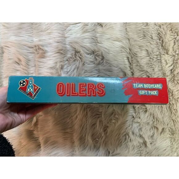 RARE 1997 TENNESSEE OILERS TEAM BODYCARE GIFT PACK BRAND NEW SEALED IN THE BOX - Picture 3 of 9